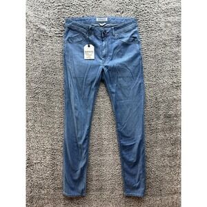 NWD Barmas Dean L34 Handmade Denim Trousers Medium Wash Blue Mens Size 32